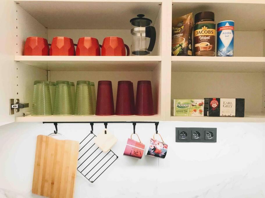 프라하 Colourful Modern Flat / Balcony / Charles Bridge 아파트 외부 사진